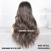 4 wig type Opational   3T Balayage Darkest brown fall into brunette base with sand blonde highlights hairstyle
